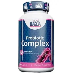 Комплекс пробіотиків для покращення травлення Haya Labs 10 Billion Acidophilus & Bifidus Probiotic Complex 60 капсул