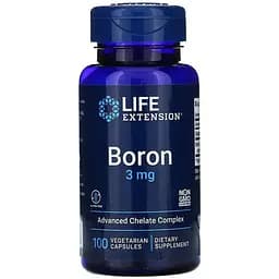Вітаміни та мінерали Life Extension Boron 100 вегакапсул