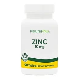 Вітаміни та мінерали NaturesPlus Zinc 10 mg 90 таблеток