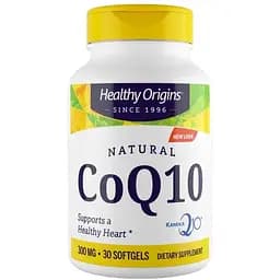 Натуральна добавка Healthy Origins CoQ10 Kaneka Q10, 300 mg 30 капсул