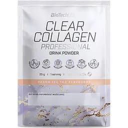 Колаген BiotechUSA Clear Collagen Professional Peach ice tea 25 г