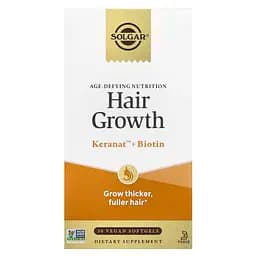 Засіб для росту волосся Solgar Hair Growth Age-Defying Nutrition 30 веганських капсул
