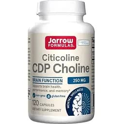 Натуральная добавка Jarrow Formulas Citicoline CDP Choline, 120 капсул
