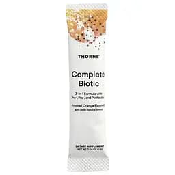 Пробіотичний комплекс Thorne Complete Biotic зі смаком апельсину 30 стиків - мініатюра 2