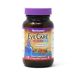 Натуральна добавка Bluebonnet Nutrition Targeted Choice Eye Care Areds2 + Blue, 60 вегакапсул - мініатюра 1
