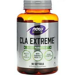 Кон'югована лінолева кислота Now Sports CLA Extreme 90 капсул