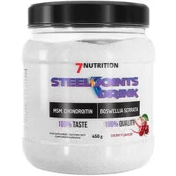 Препарат для суставов и связок 7 Nutrition Steel Joint Drink, 450 грамм - Вишня