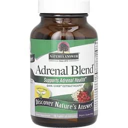 Здоров'я надниркових залоз Nature's Answer Adrenal Blend 90 вегетаріанських капсул