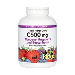 Vitamin C 500mg - 90 tabs Mixed Berry - мініатюра 1