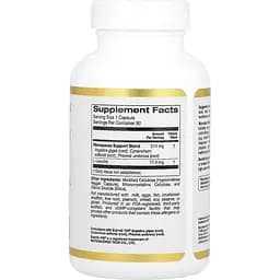 Підтримка при менопаузі California Gold Nutrition Menopause Support 90 капсул - мініатюра 2