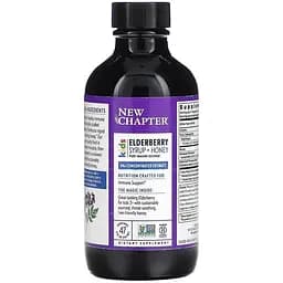 Сироп бузини+мед для дітей New Chapter Elderberry Syrup Kids 118 мл