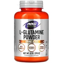L-глютамін Now L-Glutamine Sports порошок 170 г