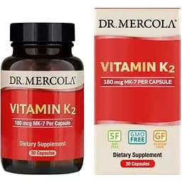 Вітаміни та мінерали Dr. Mercola Vitamin K2 30 капсул