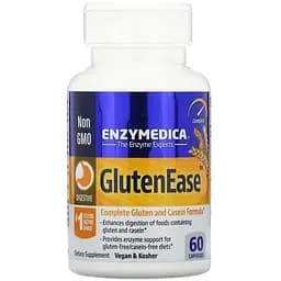 Ферменти для перетравлення глютену Enzymedica GlutenEase 60 капсул