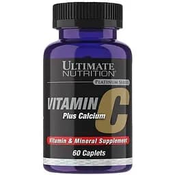 Вітаміни та мінерали Ultimate Vitamin C Plus Calcium 60 каплет