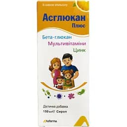 Диетическая добавка Асглюкан Плюс сироп 150 мл