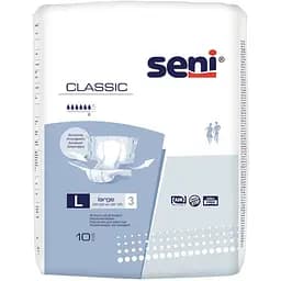 Підгузки для дорослих Seni Classic Large 10 шт. (SE-094-LA10-SC1)