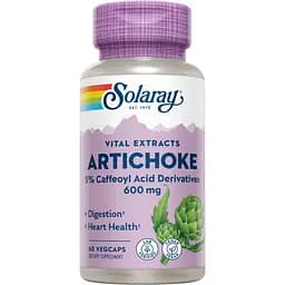 Екстракт артишоку Solaray Artichoke Leaf Extract 600 мг 60 капсул