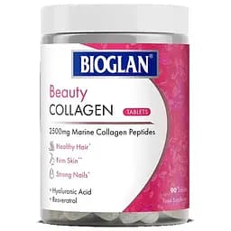 Морський колаген Bioglan Beauty Collagen 90 таблеток для здоров'я шкіри волосся та нігтів