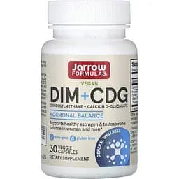 Дііндолілметан та D-глюкарат кальцію Jarrow Formulas DIM + CDG 30 капсул