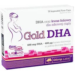 Жирні кислоти Olimp Sport Nutrition Gold DHA, 30 капсул