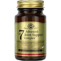 Комплекс комфорт і підтримка суглобів Solgar No.7 Joint Support & Comfort 30 капсул
