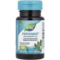 Натуральна добавка Nature's Way Pepogest, 60 капсул