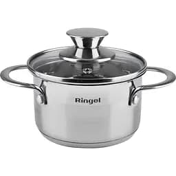 Каструля Ringel Kinder зі скляною кришкою 12 см 0.6 л (RG-2006-12)