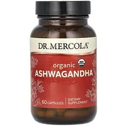 Пищевая добавка Dr. Mercola Ашваганда 800 мг 60 капсул