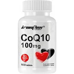 Натуральна добавка IronFlex CoQ10, 100 mg 100 таблеток