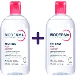 Міцелярний лосьйон Bioderma Sensibio Н2О 1 л (500 мл х 2 шт.)