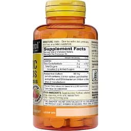 Пробіотики Mason Natural Probiotic Acidophilus With Bifidus 2 млд КУО зі смаком полуниці 100 жувальних пігулок - мініатюра 2