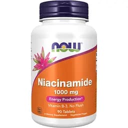 Никотинамид Now Foods Niacinamide 1000 мг 90 таблеток
