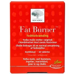 Засіб для схуднення New Nordic Fat Burner спалювач жиру 60 таблеток