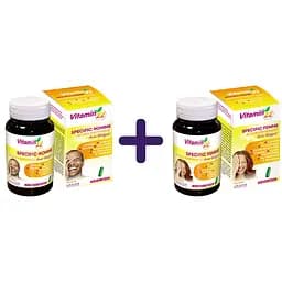 Набір: вітамінний комплекс для чоловіків Vitamin'22 Specifique Homme 60 капсул + вітамінний комплекс для жінок Vitamin'22 Specifique Femme 60 капсул