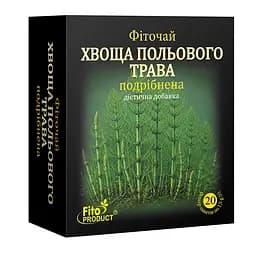 Фіточай "Хвоща польового трава подрібнена" 20 ф/п, дієтична добавка