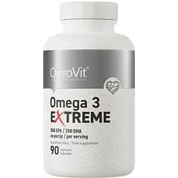 Жирні кислоти OstroVit Omega 3 Extreme 90 капсул 