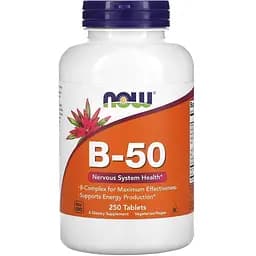 Витамины и минералы Now Vitamin B6 100 мг 250 вегакапсул
