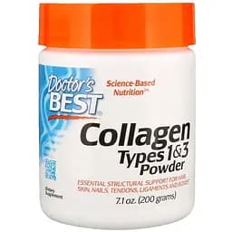 Колаген типів 1&3 Doctor's Best в порошку 200 г