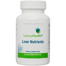 Поживні речовини Seeking Health Liver Nutrients для печінки 60 вегетаріанських капсул - мініатюра 2