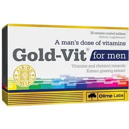 Витамины и минералы Olimp Gold Vit for Men 30 капсул