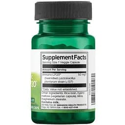 Імунобіотик Swanson Immunobiotic Immuno-LP20, 30 вегетаріанських капсул (2022-09-0917) - мініатюра 2