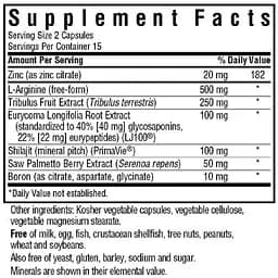 Комплекс для чоловіків Bluebonnet Nutrition Intimate Essentials For Him Testosterone Libido Boost 30 капсул - мініатюра 2