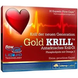Жирні кислоти Olimp Gold Krill 30 капсул