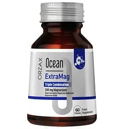 Магній цитрат малат та гліцинат Orzax Ocean Extramag 60 таблеток