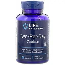 Мультивитаминный комплекс Life Extension Two-Per-Day 60 таблеток