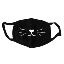 Маска тканевая Geekland Аниме мордочка кошки Anime чёрная MS 043.502