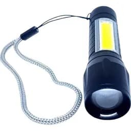 Ручний ліхтар X-Balog BL-511 акумуляторний світлодіодний та ударостійкий з бічним розсіяним світлом