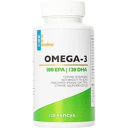 Омега-3 All be Ukraine EPA-DHA 180/120 120 капсул (ABU-02046)