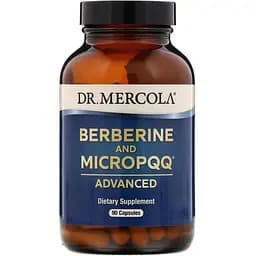 Берберин и микро PQQ Berberine и Micro PQQ Dr. Mercola 90 капсул